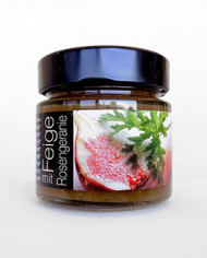 Feige mit Rosengeranie