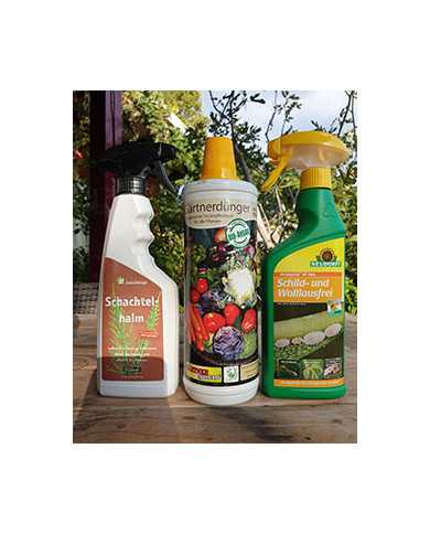 Vorteilspaket Topfkultur: Pflanzenstärkung /-schutz, Dünger